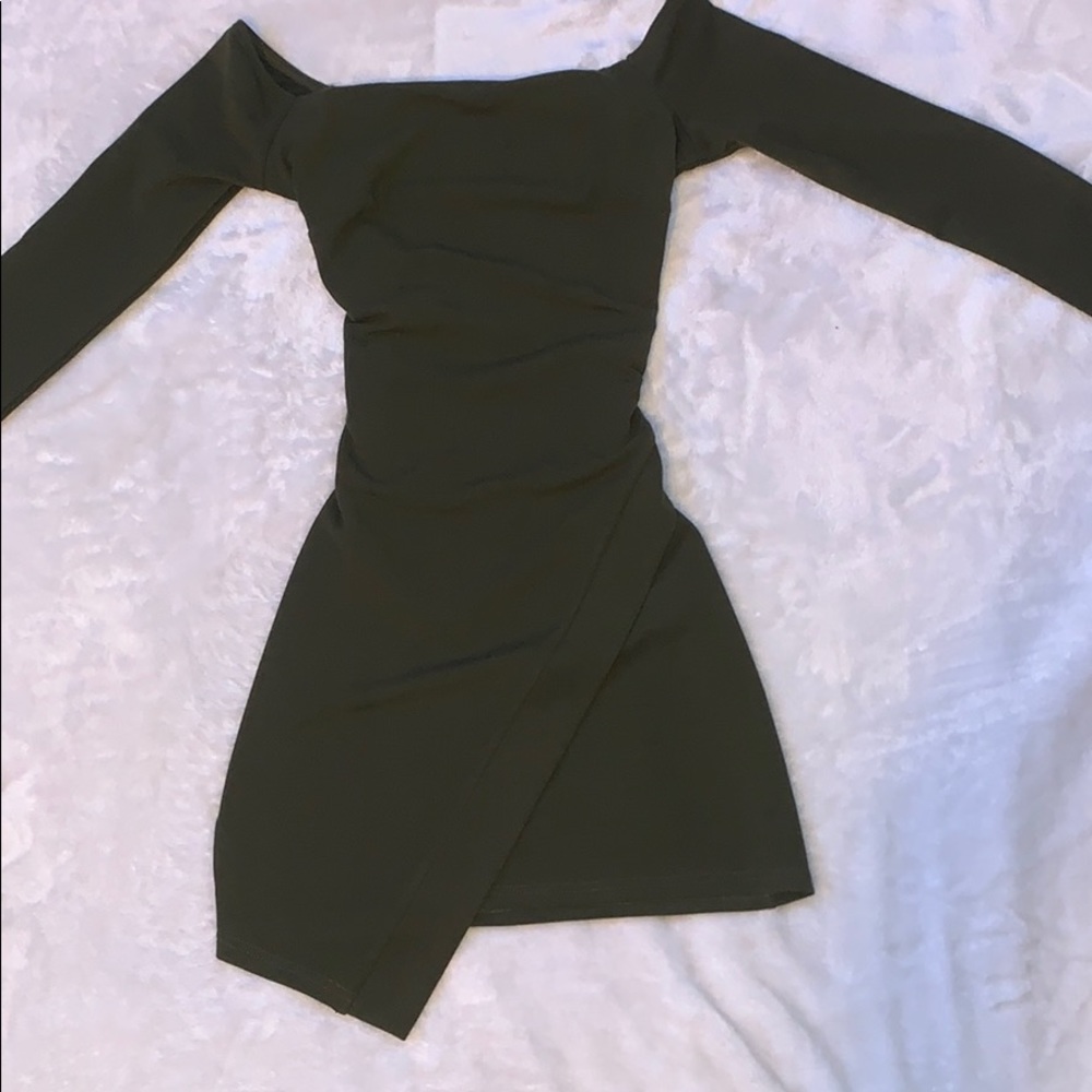 Olive Green Dress